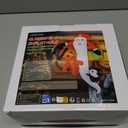 CAMULAND Christmas Inflatables, 6FT/7FT Inflatable Christmas Decorations Snowman Santa Claus with Built-in LED Lights, Outdoor Christmas Decorations Blow-up Decor for Yard, Garden Party (8FT Santa)