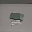 NOBIS Portable Charger, 10000mAh Power Bank Fast Charging, Battery Pack with C to C Cable, Battery Bank with Digital Display for iPhone iPad Android etc (Green, 35W)