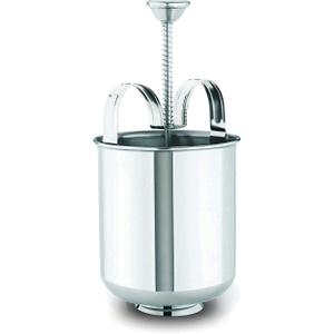Gopinath Autolink Medu WADA Vada Donut Maker Dispenser, Stainless Steel Tool Kitchen Pastry Making Bake Ware Stainless Steel