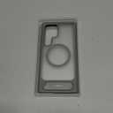 TORRAS Strong Magnetic & Seamless Stand for Samsung Galaxy S24 Ultra Case, Fit for MagSafe, Mil-Grade Drop Protection, Kickstand for Samsung Galaxy S24 Ultra Case, Translucent Back/Gray Edge