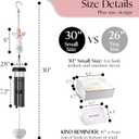 Teacher Appreciation Gifts-Teacher Gifts for Women-Back to School,End of The Year Teachers Gift,Thank You/Christmas/Birthday Gift for Teachers Women-Best Wind Chimes with Angel