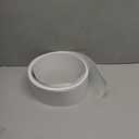 82.5" x 3.5" White PVC Vertical Blind Replacement Slats Curved Smooth (5 Pack)
