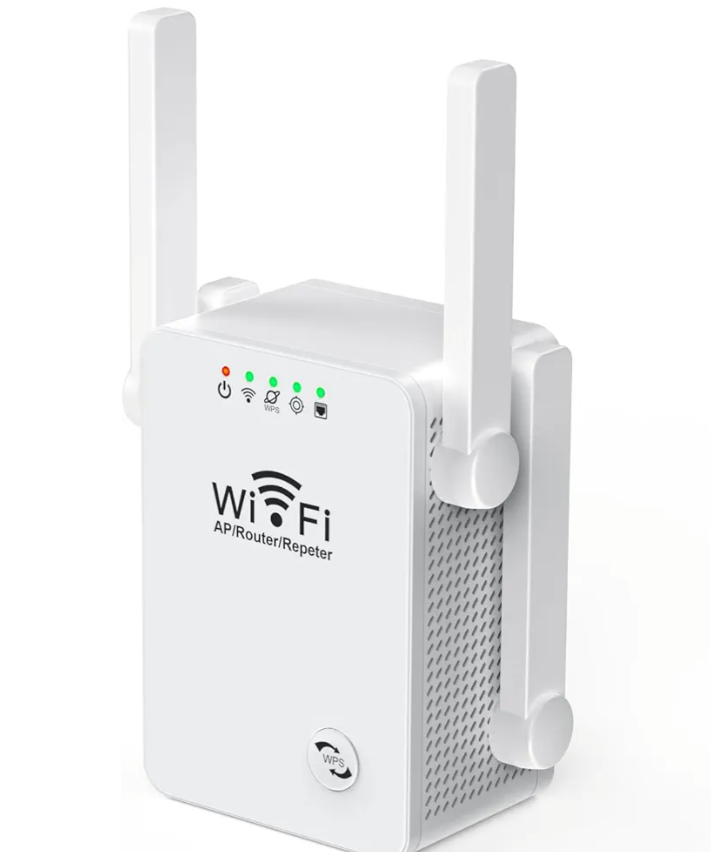 WiFi Extender Signal Booster for Home, Upgraded WiFi Range Extender Wireless Repeater Internet Amplifier with 4 High Power External Antennas Ethernet Ports for Whole Home WiFi Coverage 112