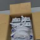 Meconard 4 Pack 4 Inch 5CCT LED Canless Recessed Lighting with Night Light, 2700K/3000K/3500K/4000K/5000K Selectable Ultra-Thin LED Ceiling Lights, 9W=75W, 750LM, Dimmable Wafer Downlight ETL&FCC (White)