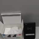 AFK Wireless Charging Station with Bluetooth Speaker and Alarm Clock,Wireless Charger Compatible with iPhone,Android Phones(Black)