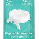 Newnice 30 Packs Disposable Liners with 200ML Absorbent Pads, Portable Travel Bags Compatible with OXO Tot 2-in-1 Go Potty, Training Liners Fit Most Chairs for Kids, Toddlers