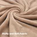 Onarway Dog Blanket Washable for Puppy: 4 Packs Dog Blankets 40x28 - Fluffy Soft Small Throw for Cat Puppy Kitten Dogs - Fleece Pet Blankets for Bed Sofa Car and Indoor - Grey and Khaki