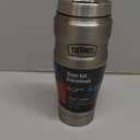 THERMOS Stainless King Vacuum-Insulated Travel Tumbler, 16 Ounce, Matte Steel