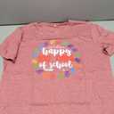 Rwabing 100 Days of School Shirts for Women 100th Day of School T-Shirt Teacher Tee Tops Size XL