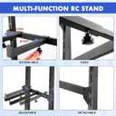RC Car Display Stand, Multilayer Storage Rack Shelf for RC Scale Model Cars 1/8 1/10 1/12 1/18 1/24 Compatible with TRX4 SCX10 TRX4M Ascent-18 FCX18 SCX24 Crawler Trucks Upgrades