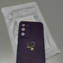 Newseego for Samsung Galaxy S23 Ultra Case Girls Women, Cute Love Heart Pattern Phone Case Flexible Liquid Silicone Shockproof Protective Bumper Cover for Samsung Galaxy S23 Ultra-Purple