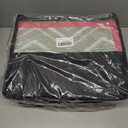 Lahome Outdoor Plastic Straw Rug, Reversible Outdoor Rug Waterproof 6x9 Patio Rugs, Camping Rugs for RV Backyard Deck Porch Picnic Beach Trailer (Pink/Green, 6' x 9')