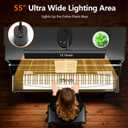 Piano Light - LED Piano Lamp for Grand/Upright/Digital Pianos - Adjustable Piano Light Desk Lamp with Flexible Gooseneck, 5 Color Modes, Dimmable & USB Charging Port Eye-Care for Home Office Bedroom