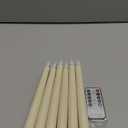 Flameless Taper Candles with Remote Control,6pack Dripless Plastic LED Candles,Flickering Candle Battery Operated,9.2'Classic Tall Candle for Wedding,Party,Halloween,Christmas,Home Decor (Ivory)