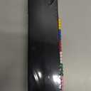 2 x 8Pcs Felt Board Tile Bulletin Board Bar Strip for Wall, Self-Adhesive Memo Pin Board with 24Pushpins, Corkboard Strip for Office Home Classroom(Color)