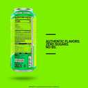 GHOST Energy Drink - 12-Pack, Warheads Sour Green Apple, 16oz - Energy & Focus & No Artificial Colors - 200mg of Natural Caffeine, L-Carnitine & Taurine - Gluten-Free & Vegan