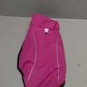 Mile High Life Dog Raincoat, Adjustable Waterproof Reflective Rain Jacket for Small, Medium, Large Dogs, Lightweight Breathable Pet Rain Coat with Leash Hole(Hot Pink, XXS Chest 16-19")