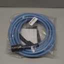 LULUW 25FT 1/4-inch High Pressure Washer Hose,3600PSI M22 14mm Replacement Power Washer Hose for Most Brands, Blue