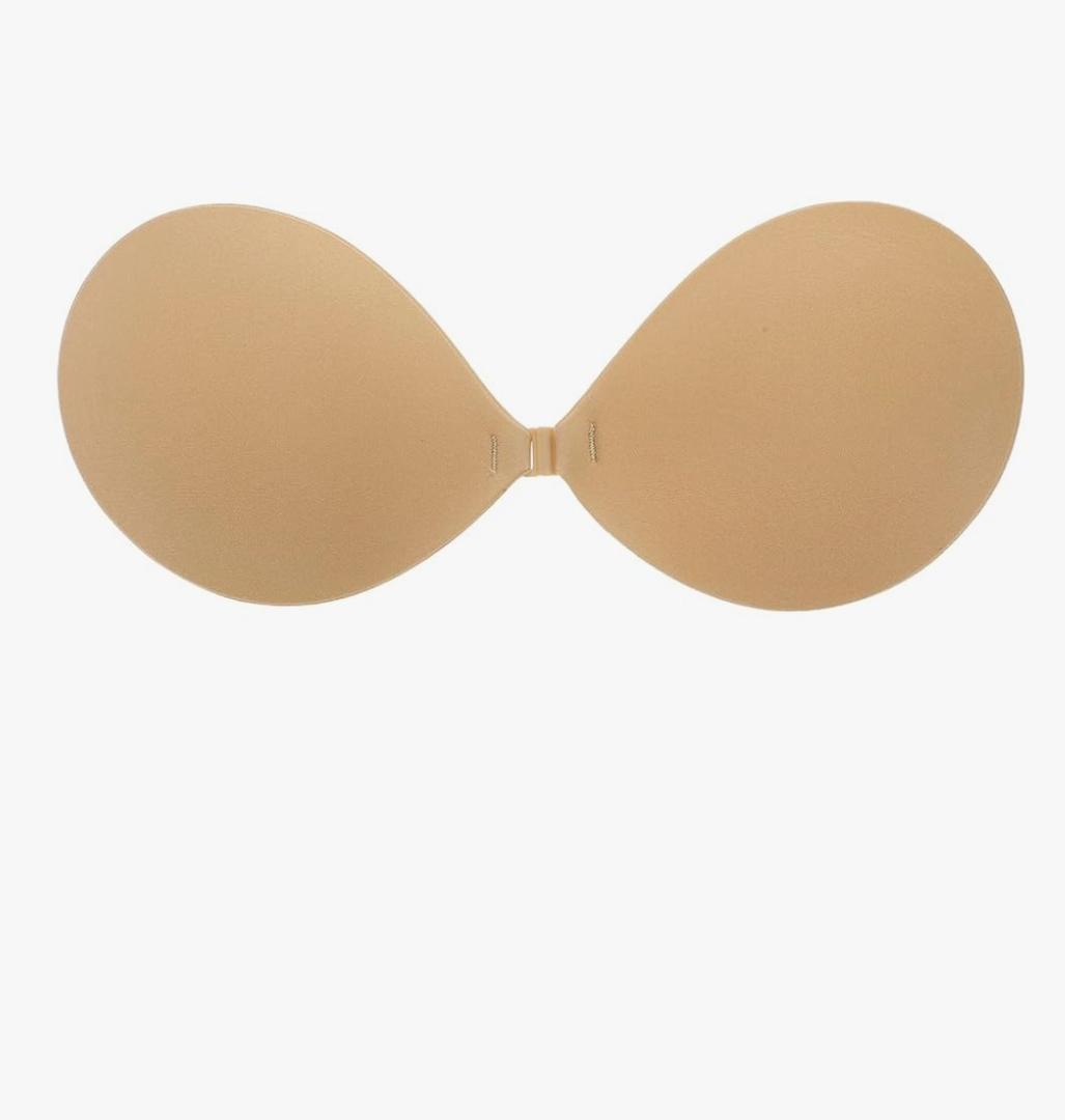 GALPADA Bras Push Up Sticky Bras Strapless Nipples Covers Invisible Backless Silicone Lifting - Women Bride Wedding