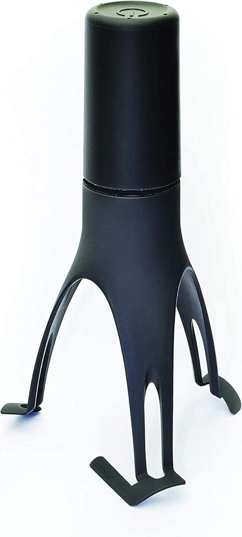 UTENSIL Stirr - The Unique Automatic Pan Stirrer  Dishwasher Safe, 3 Stirring Speeds with LED Indicator (Grey)