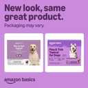 Amazon Basics Flea and Tick Topical Treatment and Prevention for Large Dogs (45-88 lbs), Fast Acting and Long Lasting, Tick Prevention, 6 Count