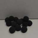 STOBAZA 20pcs Black Clown Noses - 2 Inch Soft Sponge Foam Circus Noses Bulk for Carnival Halloween Costume, Cosplay, Masquerade Party, Magi Show & Carnival Photo Props (Black) (5.00X5.00X5.00CM)