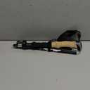 A ALAFEN Lightweight Collapsible Trekking Pole - 7075 Aluminum Adjustable Walking Stick for Hiking & Travel, Foldable Quick-Lock Design, Single Pole for Adults & Seniors, Fits 5'1" - 6'2", Black