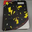 Trading Card Binder 9 Pocket,Card Binder 900 Pockets,Card Book Holder Cards with 50 Removable Sleeves,3-Ring Zip Design MTG/TCG/Sport Collectible Trading Card Albums Gifts for Boys and Girls (Black) (Large)