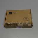 Fida 30ft Upgraded Retractable Dog Leash, Heavy Duty Pet Walking Leash for Large Breed up to 110 lbs, 360 Tangle-Free Long Retract Dog Lead, Soft Grip, One-Hand Brake, Blue