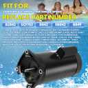 B2842 Pool Pump Motor 1.5HP, Fit for Century A.O. Smith 1.5HP Single Speed 208/230V, 3450 RPM, 56Y Frame, 9.6/8.8A Amps, Swimming Pool Motor SQ1152 B842 EB842 B849