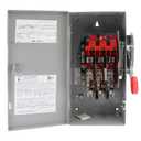 EATON DH261NGK Heavy-Duty Fusible Safety Switch, NEMA 1, 30A, 3P, 600V/250DC