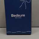 Bedsure Gentlesoft Sherpa Fleece Throw Blanket for Couch - Fluffy & Cozy Cable Jacquard Tufted Throw for Women Gift, Thick and Warm Christmas Blanket for Winter, Red, 50x60 Inches