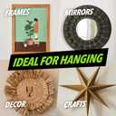 Picture Hanging Wire #5 50lbs 100-Feet, Flexible Steel Wire 16 Gauge for Hang Up Frame/Painting and Mirror