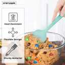 Mini Brush Mixing Scraper Silicone Spatula | Flexible & Durable | Food-Grade Non-Stick Silicone | Heat-Resistant & BPA-Fre | Easy to Clean & Reusable |Compact & Versatile Kitchen Utensil