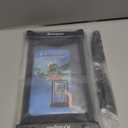 [Up to 10"] Large Waterproof Phone Pouch Bag - 2 Pack IPX8 Waterproof Phone Case for iPhone 17 16 15 Pro Max Galaxy S26 S25 Ultra, Touchscreen & Underwater Photography, Beach Cruise Travel Essentials