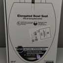 KOHLER 4636-RL-0 Cachet ReadyLatch Elongated Toilet Seat Slow Close, Soft Close Toilet Seat Quiet Lid, Contoured Grip-Tight Bumpers Installation Hardware, Apartment Essentials, White