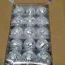 30 PCS Mirror Disco Balls,2 Inch Silver Reflective Mirror Ball,Hanging Ball Ornament for Christmas Tree,Home Stage Club Party Decoration