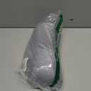 Breathable Memory Foam Lumbar Support Pillow with, Ergonomic Convex Design Chair Cushion, Detachable for Office (Grey)