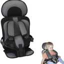 Portable Car Seat Cushion for Travel, Foldable Golf Cart Baby Seat, Universal for Most Types