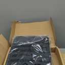 Amazon Basics 3 Count Lightweight Super Soft Easy Care Microfiber Bed Sheet Set with 14" Deep Pockets - Twin (Pack of 4), Black, Solid