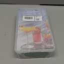 WIBIMEN Ice Cube Tray with Lid and Bin - Round Ice Trays for Freezer with Lid - Ice Cube Trays for Freezer with Ice Container (0.8"-2PACK Blue)