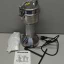 550g Grain Mill, 304 Stainless Steel Spice Grinder, 2000W High-speed Commercial Flour Mill, Superfine Flour Mill Grinder for Home, Grain Mill for Flour