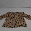 Amazon Essentials Women's Classic-Fit Lightweight Long-Sleeve V-Neck Sweater (S, Camel Leopard)