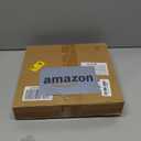 CiyvoLyeen Gingerbread Christmas Tree Topper, Brown Top Hat with Fabric Snowflakes Boy & Girl Cookies Gingerbread House Ornament Bows, Winter Holiday Xmas Home Decor, 3D Festive Wreath Attachment Gift