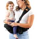 The Only Premium Hip Seat Baby Carrier for Newborns & Toddlers up to 45 lbs featuring the Original Flexi-Soft Shoulder Strap - Safety Certified, Machine Washable and Adjustable Waist Carrier