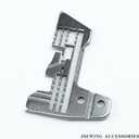 Blooy - E982 Throat Plate Fit For Siruba 757 (700F 5 Thread) Industrial Overlock Sewing Machine Parts Needle Plate 3x5mm