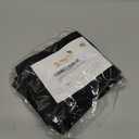 HealthyNees Shin 15-20 mmHg Med Compression Circulation Wide Leg Big Calf Sleeve (Black Combo, 4X-Large)