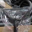 OVO Central Vacuum Deluxe Plus Kit, 50ft ON/Off Low-Voltage Hose, Air Driven Carpet Beater, 12 Premium Floor Brush, Cleaning Tools and Easy Storage Accessories