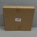 Corner Bread Box for Kitchen Countertop: Bamboo Storage Container for Homemade Bread, Two Layer Breadbox under Cabinet Mount, Large Bread Holder for Kitchen Counter, Pantry Shelf