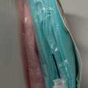 Tagitary Beach Toys Kids Beach Bag Tote with Drawstring, Pink Blue Mesh Bag Travel Beach Essentials for Kids Swim Pool Gym Bag Camping Accessories Toys Storage Lightweight Foldable Birthday Gifts